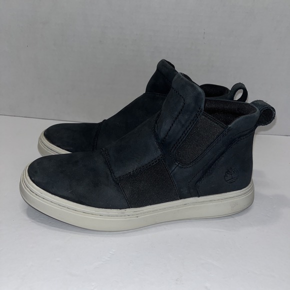 Timberland Shoes - Timberland Womens Londyn Chelsea‎ High Top Pull On Sneaker Boots Sz 6.5 Black